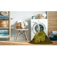 thumbnail image 2 of Ahgly Company Machine Washable Indoor Rectangle Transitional Dark Bronze Brown Area Rugs, 2' x 3', 2 of 7