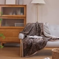 thumbnail image 4 of Leopard Fleece Throw Blanket, Fluffy Soft Sherpa Couch Blanket Warm Thick Bed, 4 of 9