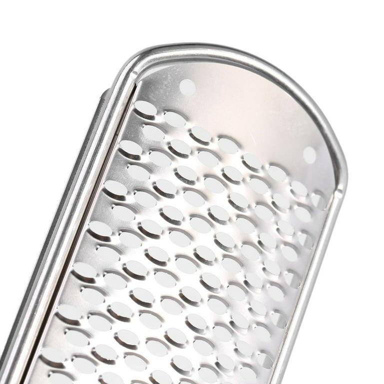 Foot Scraper Callus Remover Black Pedicure Heel Grater Stainless Steel File  Foot Scrubber for Dry Cracked Feet