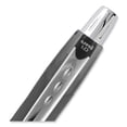 thumbnail image 6 of Jetstream Retractable Hybrid Gel Pen, Bold 1 mm, Black Ink, Black/Silver Barrel, 6 of 9