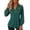 Dark Green-#006, variant on Lace Long Sleeve Tops for Women V Neck Button Sheer Crochet Mesh Tops Ruched Eyelet V Neck Business Work Office Shirts,Dark Green XL