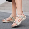 thumbnail image 6 of Girls Sandals Sizes 6-7 Years Soft Sole Fashionable Beach Sports Comfortable Breathable Outdoor Trendy Durable Beige Shoes, 6 of 7