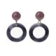 thumbnail image 1 of Pendientes geométricos irregulares para mujer, joyería retro, 56978-GD, 1 of 5