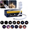 thumbnail image 2 of USB Star Projector Night Light, Flexible Planet Projection Lamp with Multiple Pattern Films, Color Changing Ambient Light for Bedroom and Indoor Decor, 2 of 9
