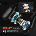 thumbnail image 3 of Open Ear Bone Conduction Headphones, Wireless Bluetooth Headset Osteoconductive Headset Ear Hook Sports Headset Business Headset, 3 of 6