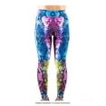 thumbnail image 3 of Leggins Deportivo Fit Pants Co. NIP Unitalla Animal Print Morado, 3 of 3