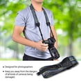thumbnail image 3 of Soft Thick Fabric DSLR Strap, Elastic Reduce Neck Pressure Camera Stap, Outdoor For DSLR Cameras, 3 of 8