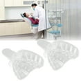 thumbnail image 4 of Impressions Tray, Universal Transparent Comfortable Perforated Disposable Teeth Impression Tray  For Denture Repairing Upper Teeth, 4 of 8