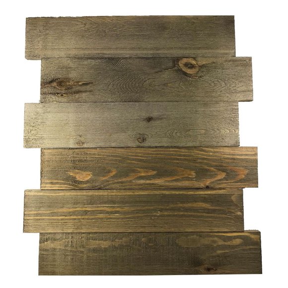 Mix the Media Wood Outside Plank Rustic 16x20"