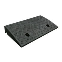ICERUN Wheelchair Ramp,Portable Car Ramp with Slip-Resistant Surface,Heavy-Duty Car Lift,Weatherproof and Sturdy