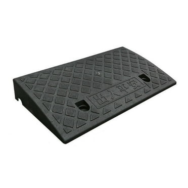 ICERUN Wheelchair Ramp,Portable Car Ramp with Slip-Resistant Surface,Heavy-Duty Car Lift,Weatherproof and Sturdy