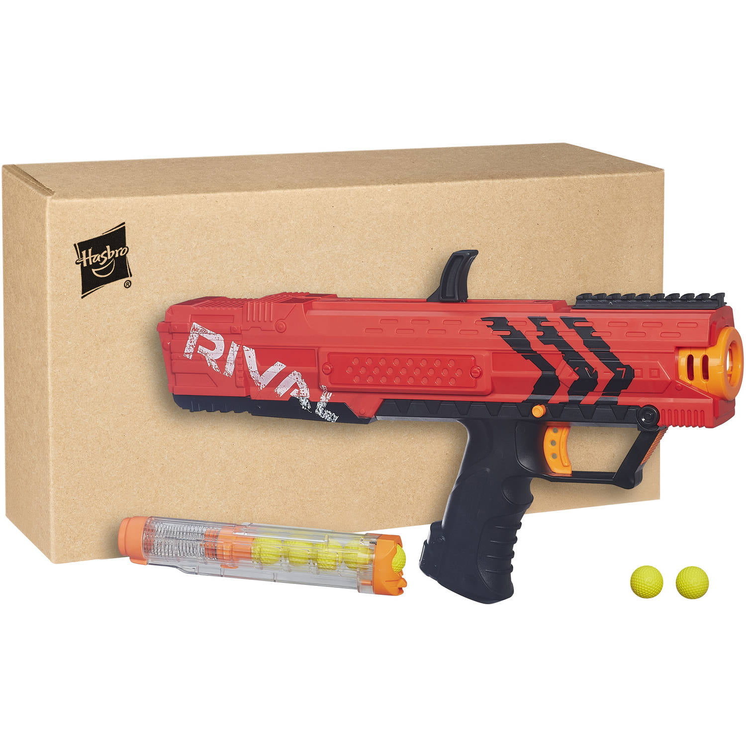Nerf Rival Apollo XV-700 Team Red Toy Blaster with 7 Ball Dart Rounds for  Ages 14 and Up