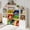 Multi Color, variant on Guqiart Kids Toy Storage Organizer, 4-Tier Bookshelf with 8 Removable Bins and 6 Cubbies for Playroom Bedroom