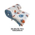 thumbnail image 3 of Ganfancp Colcha Lavable de Hilo de Doble Capa Colcha Fresca de Verano Colcha Acondicionadora Colcha Fina Lavable de Verano Ofertas Del Día 1* Colcha, 3 of 6