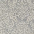 thumbnail image 2 of 10' X 14' Blue and Ivory Wool Oriental Hand Tufted Area Rug, 2 of 11