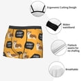 thumbnail image 3 of Fuzoiu Corgi Print Men's Ultra Breathable Underwear,No Riding Up Boxer Briefs with ComfortFlexible Waistband-Large, 3 of 5