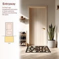 thumbnail image 3 of ODIKA 4'x6' Machine Washable Non-Slip Area Rug, Ethereal Earthy Patterned Aesthetic High Traffic Rug, Brown, 29251, 3 of 7
