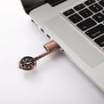 thumbnail image 2 of Llave de metal Unidad flash a prueba de agua Disco USB Pendrive Memory Stick Rose Gold 32GB 玫瑰 金 Sunnimix Disco de U, 2 of 7