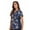 Celestial, variant on Women's Scrub Tops Nursing Scrubs 6815WJ-2-XS (Scribble Butterfly, Medium)