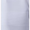 thumbnail image 2 of Men's 2 Piece Short Sleeve Walking Suit Tone on Tone Horizontal Stripe in White - 2022, 2 of 3