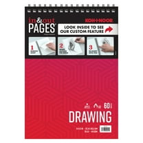 Kohinoor Drawing Paper Pad 9" x 12" 70lb./114GSM 60 Sheet Top Wire