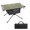Green, variant on LAZIOEGR Portable Aluminum Alloy Folding Table, 16.9" x 6.7" x 4.7" / 43 x 17 x 12 cm Tactical IGT Camping Roll-Up Desk with Storage Bag for BBQ Outdoor Backpacking