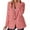 Pink, variant on Gyexs Dress Jackets for Women Open Front Business Work Long Sleeve Lightweight Blazers Casual Button Suit Jacket, Blue, Size L