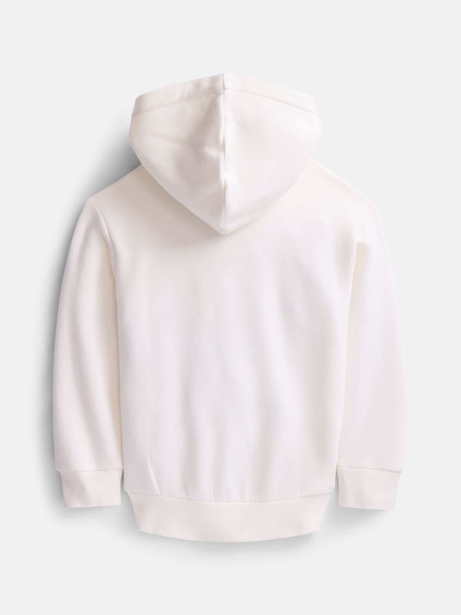 Wonder Nation Girls' Pullover Fleece Hoodie, Sizes 4-18 & Plus