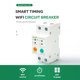 thumbnail image 5 of Disyuntor inteligente WIFI 1P Interruptor de riel DIN Control de aplicación Ewelink Compatible con Tomshoo Disyuntor, 5 of 7