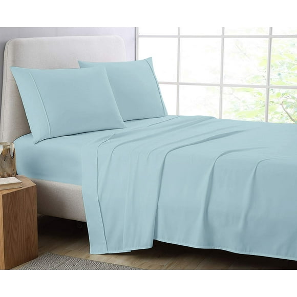 Cotton Metrics Top Bed Sheets 800TC 100% Organic Cotton Flat Sheet Comfy Flat Bed Sheets All Sizes & Color