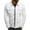 White, variant on Letterman Jacket For Men Button Pocket Lapel Slim Fit Casual Bussiness Mens Fall Coats,White,3XL