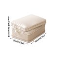 thumbnail image 3 of Compression Bags for Clothes, Portable Travel Organizer, Water-Resistant Luggage Packing Bags for Efficient Storage, Beige, 3 of 7