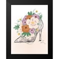 thumbnail image 2 of Quach, Anna 19x24 Black Modern Framed Museum Art Print Titled - Floral Bloom Heel, 2 of 5