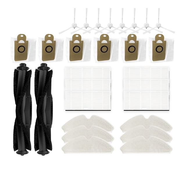 Compatible With Compatible With Lenovo T1 Pro / T1s Pro / Cleaner T1 Spare Part Accessories Robot Vacuum Roller Brush Hepa Filter Mop Cloth Rag Dust Bag