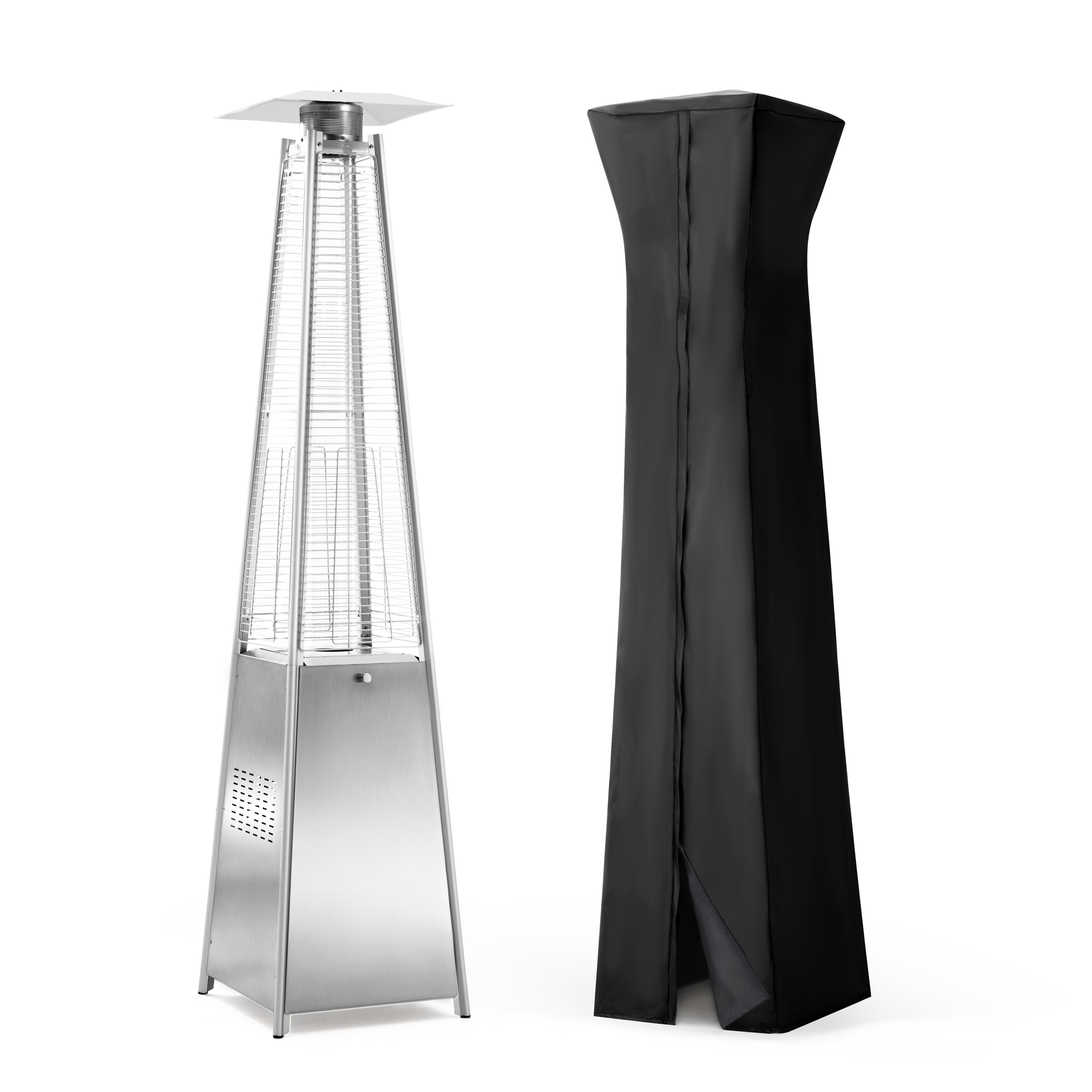 Pamapic 42,000 BTU Stainless Steel Propane Patio Heater photo 2