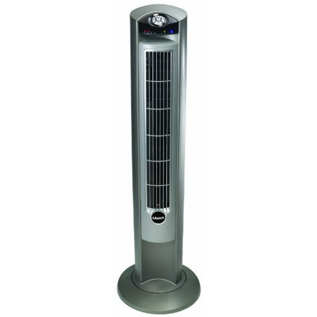 Lasko 2551 Wind Curve Platinum Tower Fan With Remote Control and Fresh Air (Best Tower Fan With Ionizer)