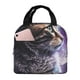 thumbnail image 1 of Easygdp Purple Moon Cat Bolsa Térmica Premium - Tela Oxford Impermeable, Gran Capacidad, Bolsillo Frontal, Unisex para Trabajo, Escuela, Actividades al Aire Libre y Picnics, 1 of 8