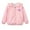 Pink, variant on Shadoumai Back To School Clothes Girls Hooded Jacket Soft Lightweight Outerwear For Spring And Fall Casual Everyday Wear Windproof Comfortable Coat For Kids Ages 1-11