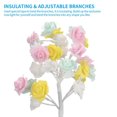 thumbnail image 1 of EIMELI Led Lamp Rose Flower Shape USB Port and Battery Powered Decorative LED Table Lights for Party Wedding Christmas, 1 of 10