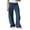 Blue, variant on UACY Girls Wide Leg Sweatpants Solid Drawstring Baggy Joggers Y2K Low Rise Sweatpant Casual Barrel Sweatpant with Pockets
