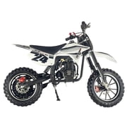 SYX MOTO MK 40cc 4-Stroke Gas Powered Mini Dirt Bike for Kids & Youth, Fully Automatic Entry-Level Off-Road Pit Bike with Speed Governor, Pull Start, Black