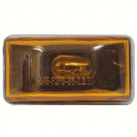 Optronics Boat/Utility Trailer Stud Mount Amber Sealed Marker/Clearance Light