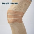 thumbnail image 3 of 2pcs Ultra Knee Compression Sleeve - Professional Knee Brace  Elastic Knee Wraps Patella Stabilizer with Silicone Gel Spring Support  Knee Support Non-slip for Men Women, 3 of 7
