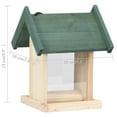 thumbnail image 5 of vidaXL Bird Feeders 4 pcs Firwood, 5 of 10
