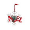 thumbnail image 2 of Fiudx Ofertas relámpago del día, solo en línea Mini árbol de Navidad de interior con muñeco de nieve, decoración colgante de madera para centros comerciales y jardines de infancia, 2 of 6