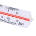 thumbnail image 4 of Suodoka 2Pcs Architectural Ruler Set Plastic Small Scale Pocket Mini for Engineer Architects Engineering Scaling 12.5cm / 4.9 inches, 4 of 9