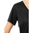 thumbnail image 5 of Athletic Works Women's Core Active Short Sleeve V-Neck T-Shirt, Sizes XS-XXXL, 5 of 7