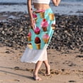 thumbnail image 6 of Ice Cream Stylish Summer Chiffon Beach Dress with Polyester Straps - Women's Summer Dresses, 6 of 6