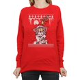 thumbnail image 3 of Tom And Jerry Sweat-Shirt de Noël Fair Isle pour Femmes, 3 of 5