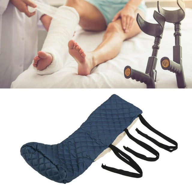 Chaussette de Protection pour Plâtre de Jambe, Manchon Chaud pour Plâtre de Jambe, Sangle Réglable Lavable, Manchon Élastique Doux pour Plâtre de Jambe, pour Pied Jambe Hommes Femmes